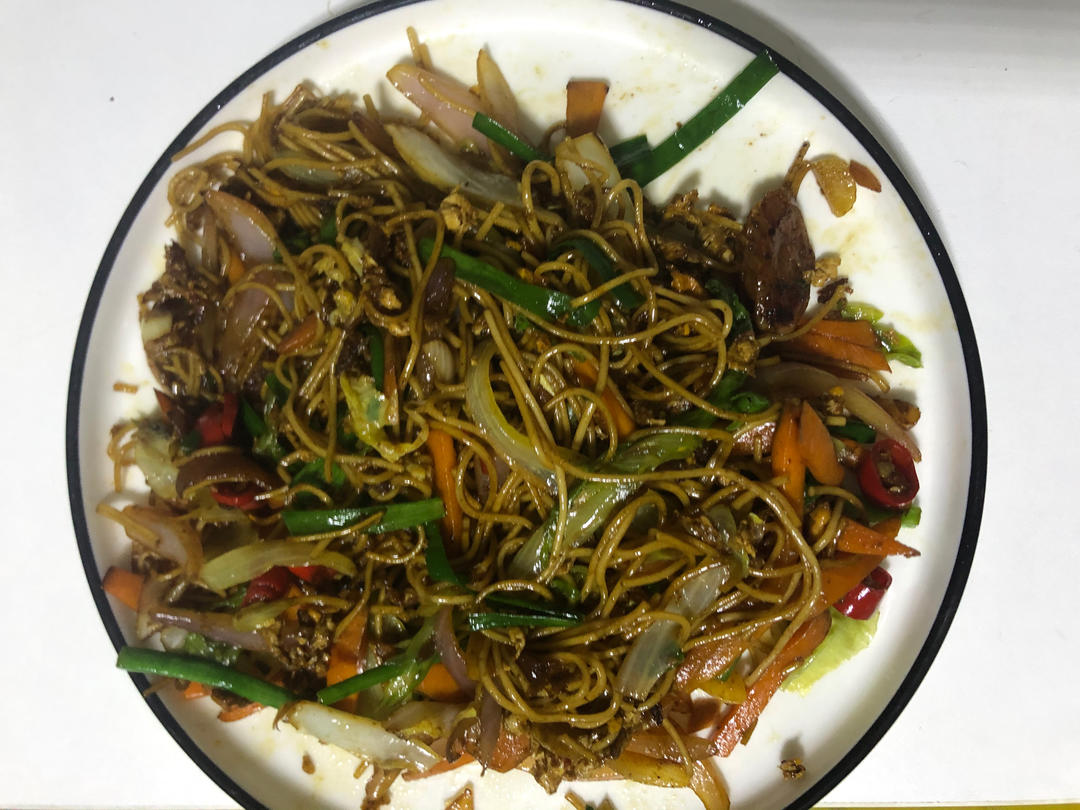 改良版夜市炒面