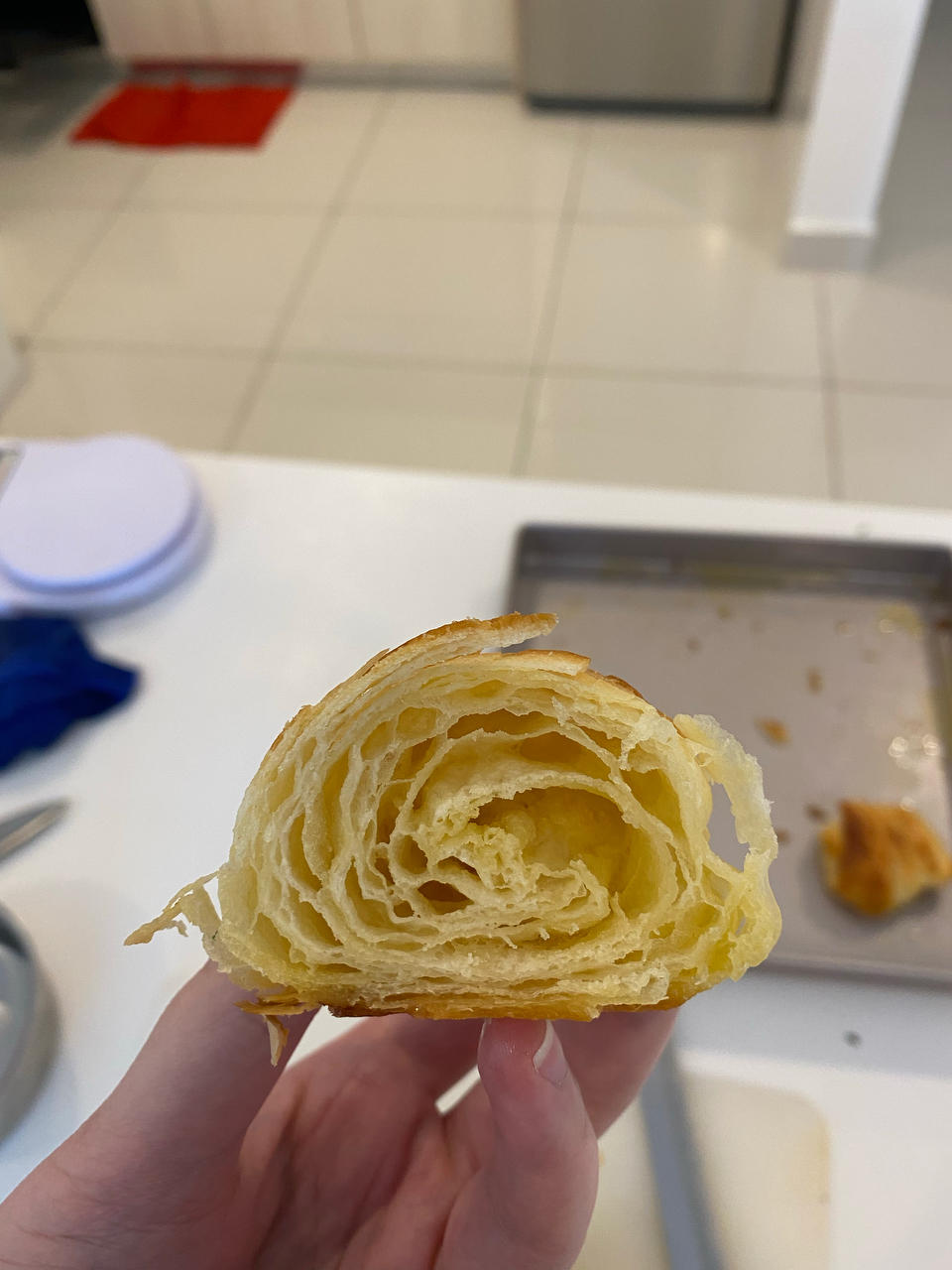 超级详细的可颂牛角包教程