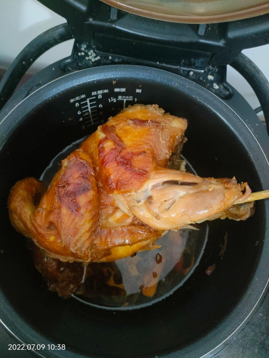 五香鸡～不用剁不用油 撕着吃（电饭锅/高压锅电饭锅）