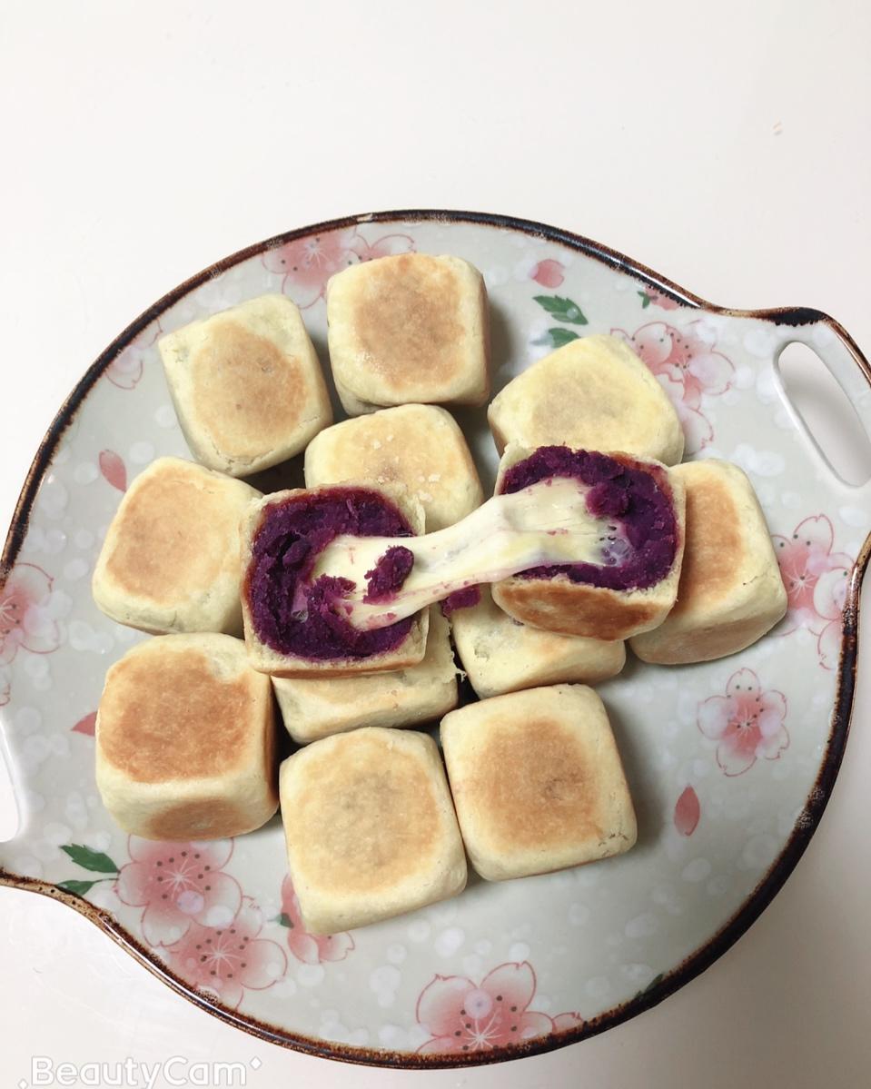 【爆浆紫薯仙豆糕】