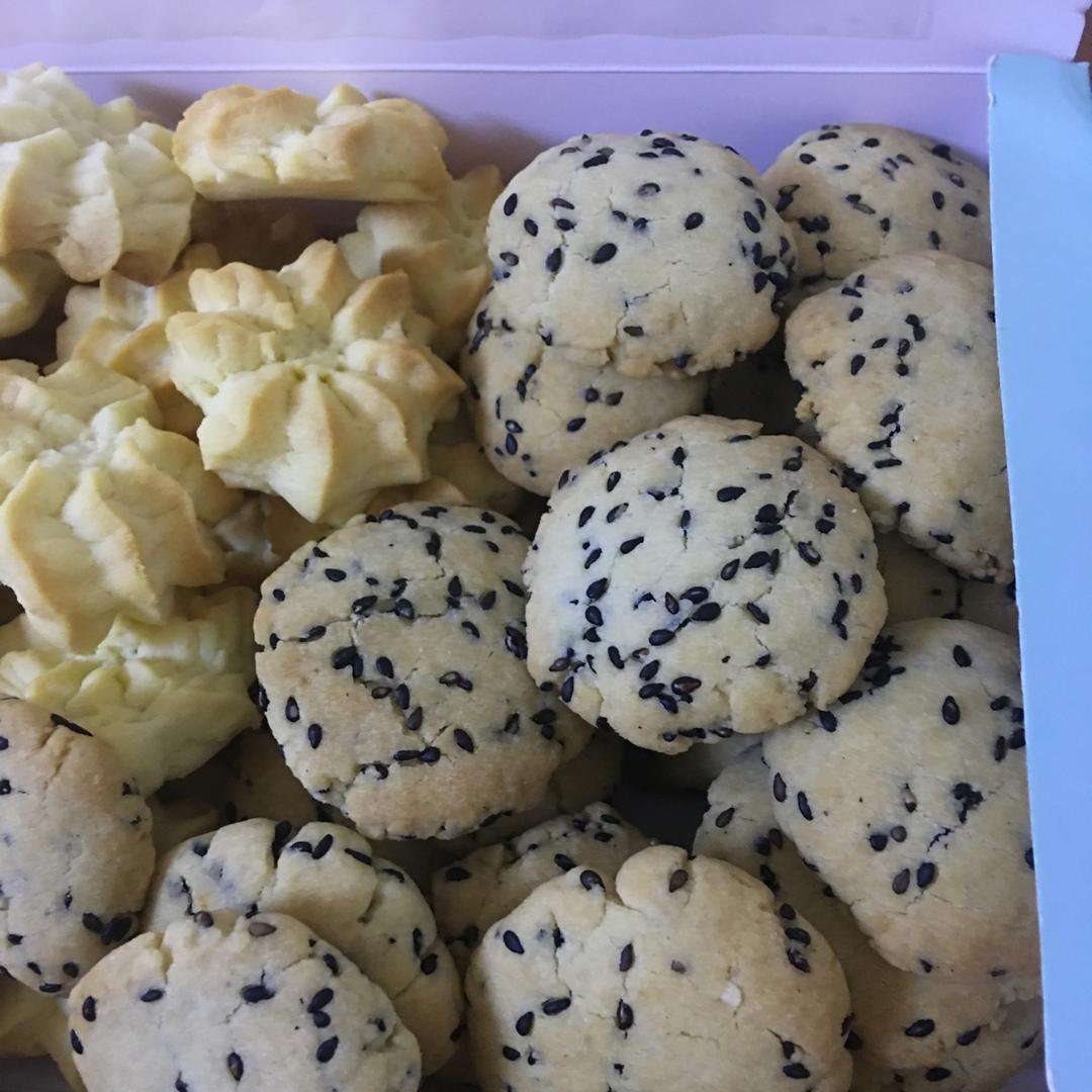 黑芝麻小酥饼