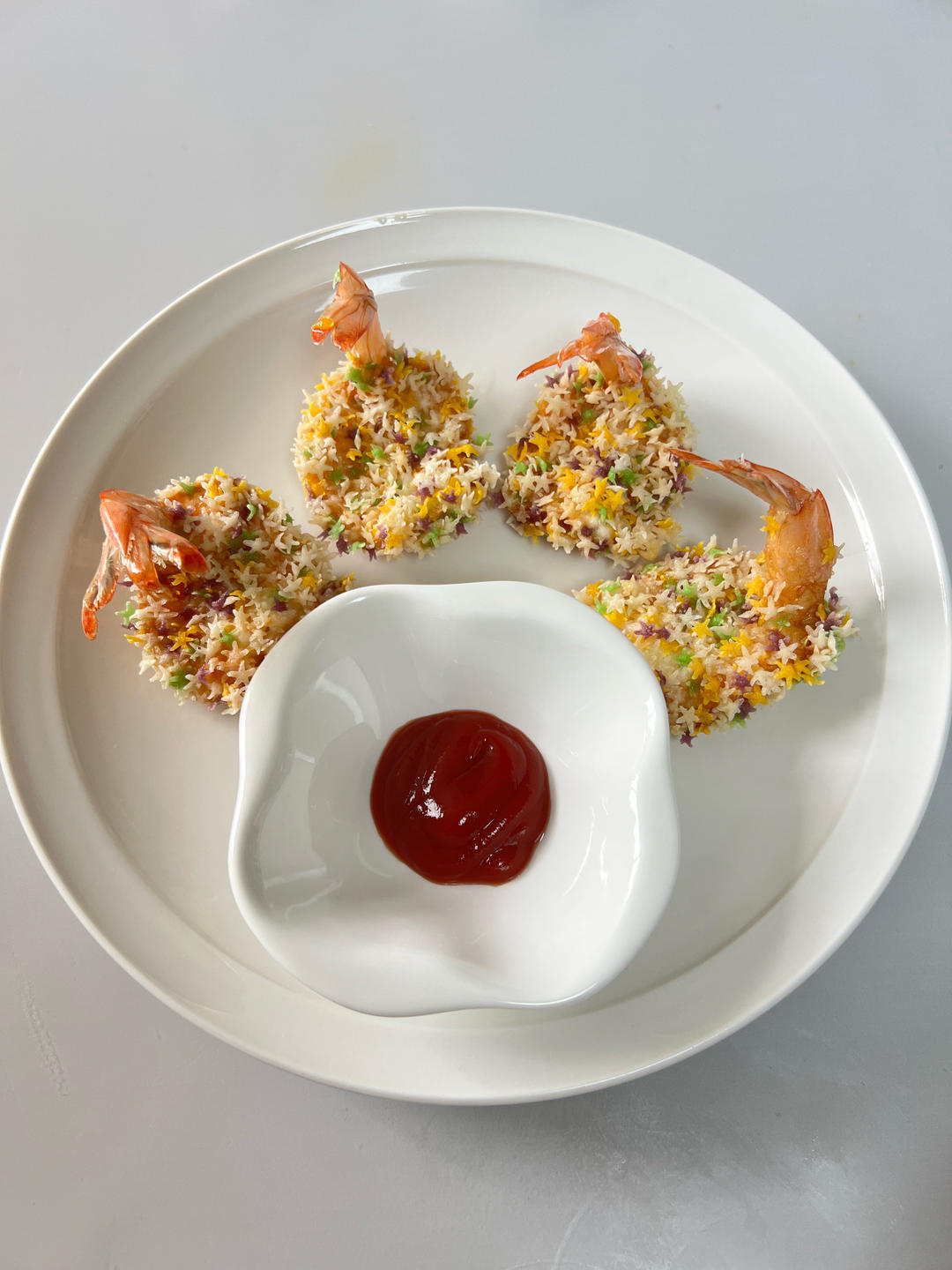 彩色凤尾🦐