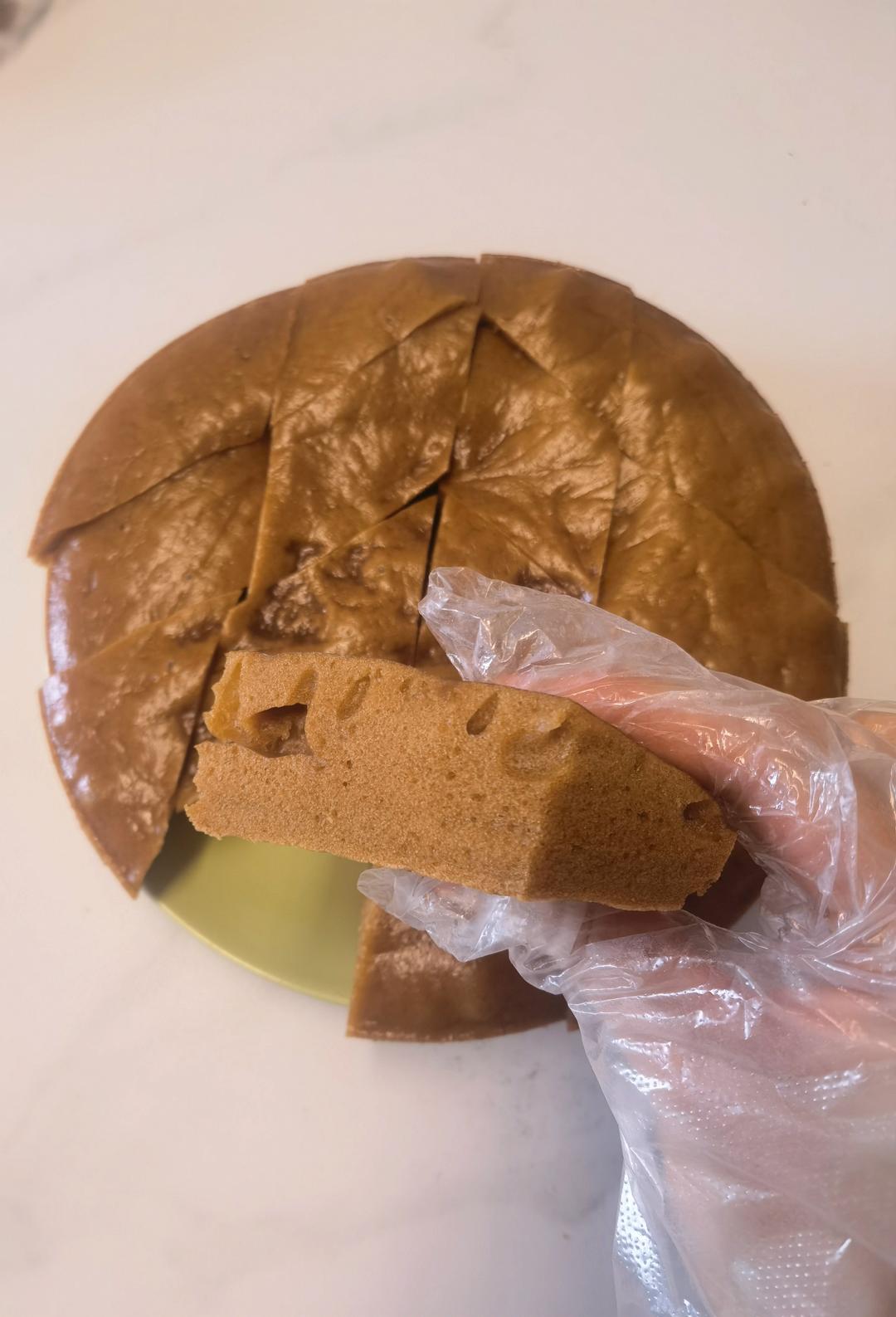 马拉糕，软糯弹韧，香甜细腻，和一般发糕不一样