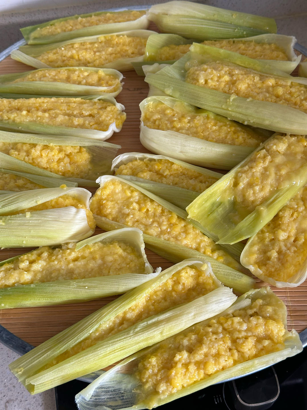 软软糯糯香香甜甜原汁原味版玉米浆包🌽