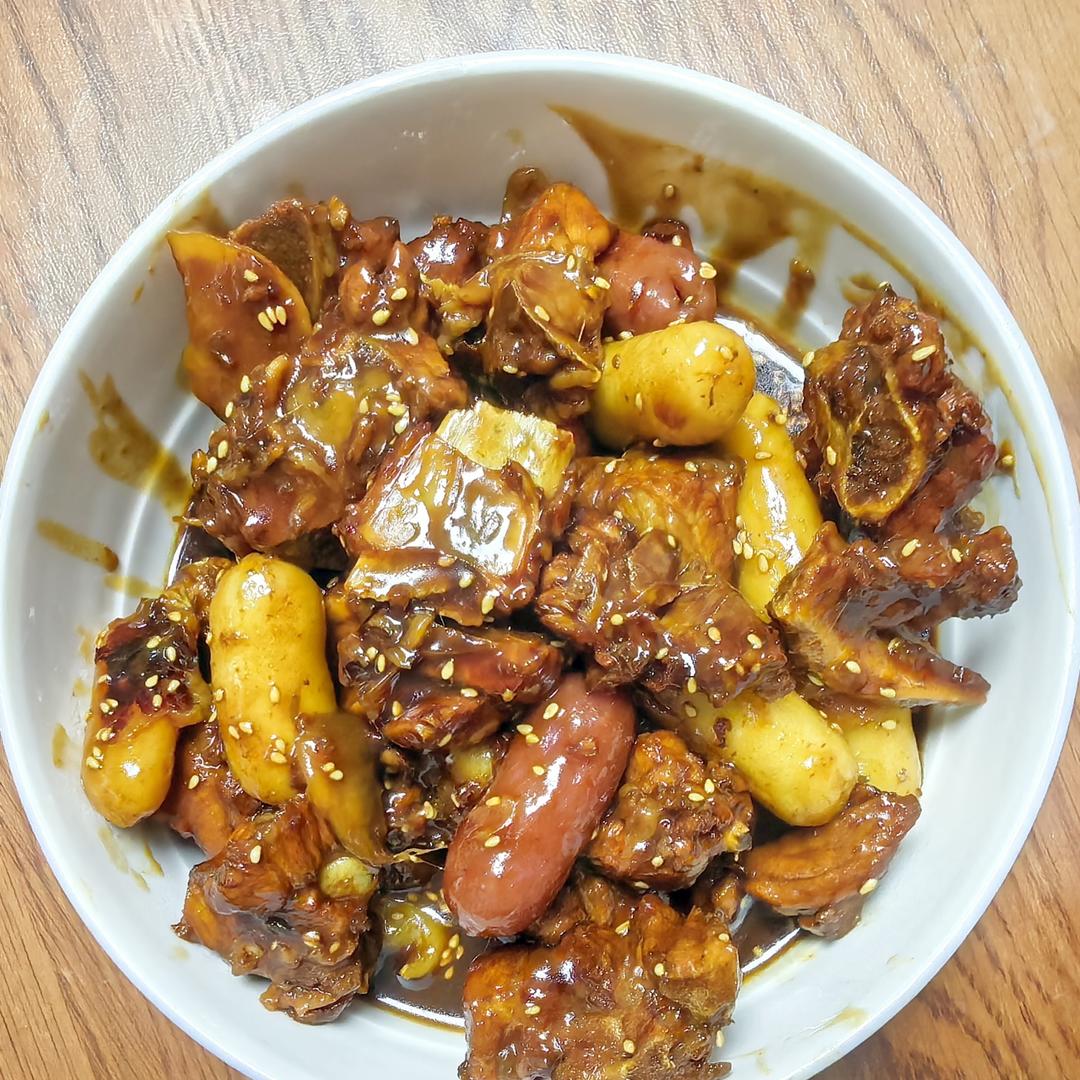 可乐排骨芝士年糕