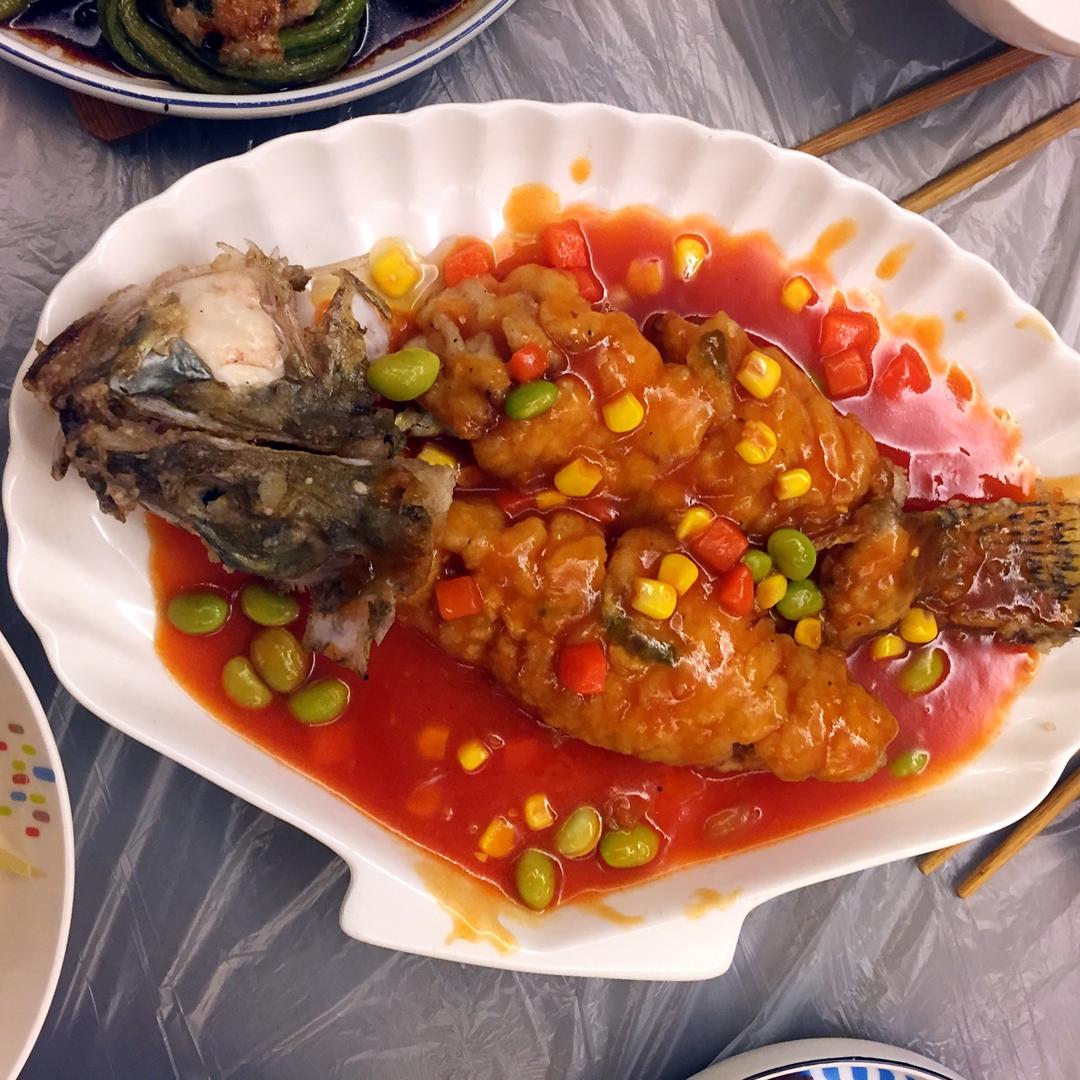 年菜必学【松鼠桂鱼】，给你多动图食谱，不信你学不会！（孔瑶原创食谱）