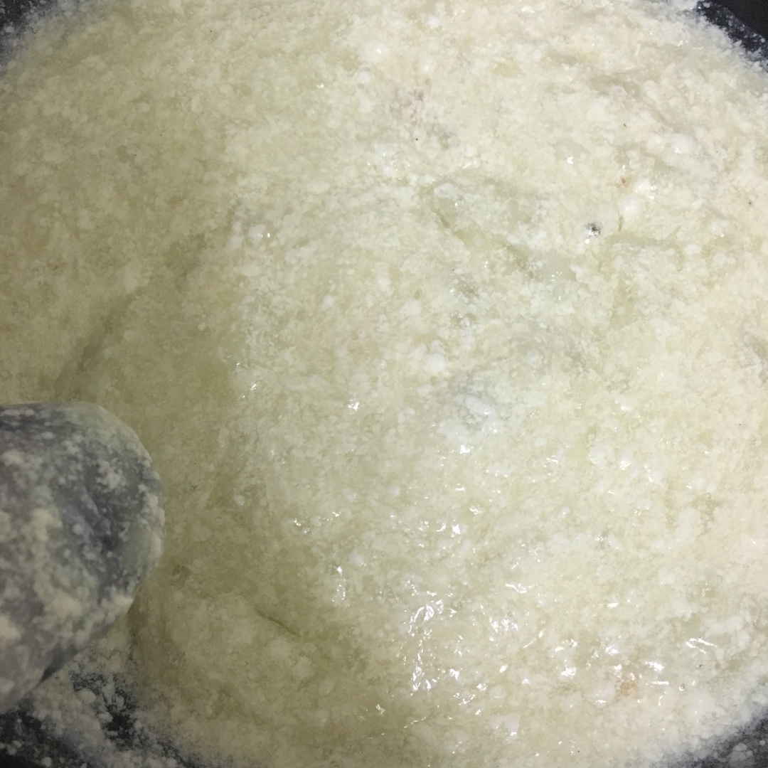 椰丝牛奶小方糕