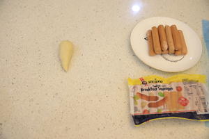 早餐肠仔包-90分钟超快手香肠面包教程的做法 步骤10
