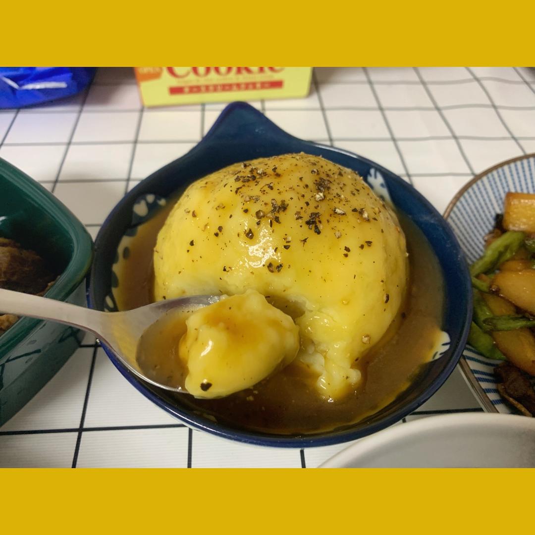 鸡汁土豆泥（完爆kfc）