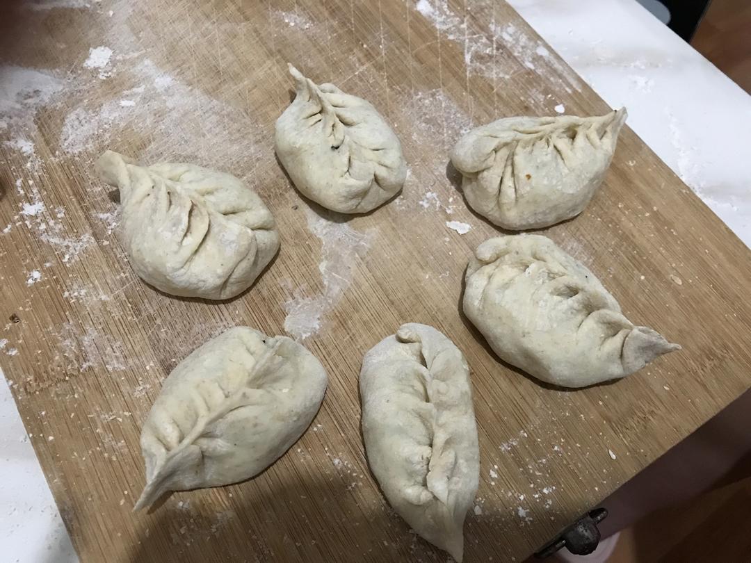豆角柳叶蒸包