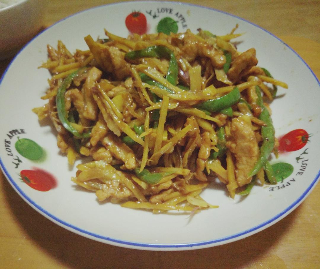 仔姜肉丝