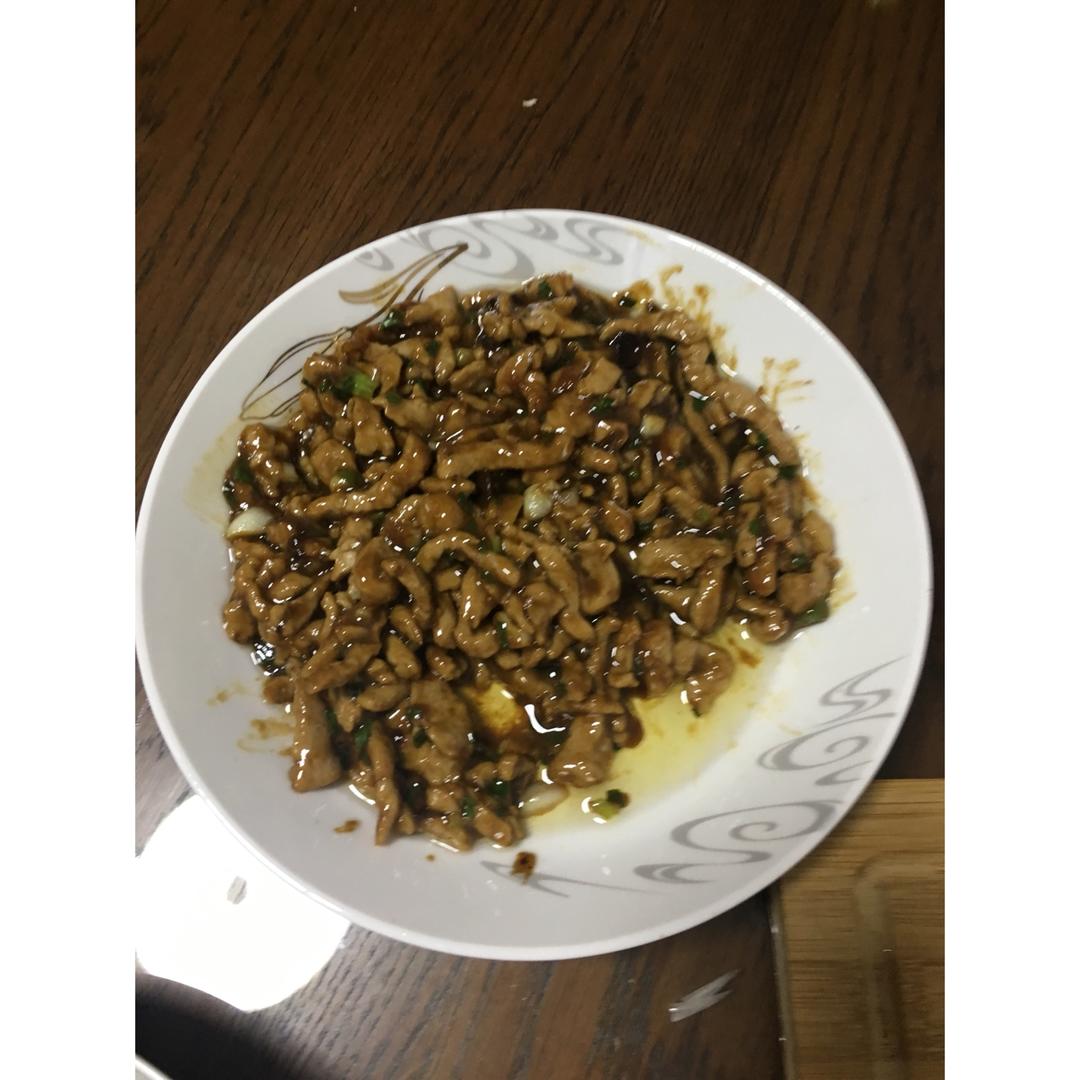 京酱肉丝