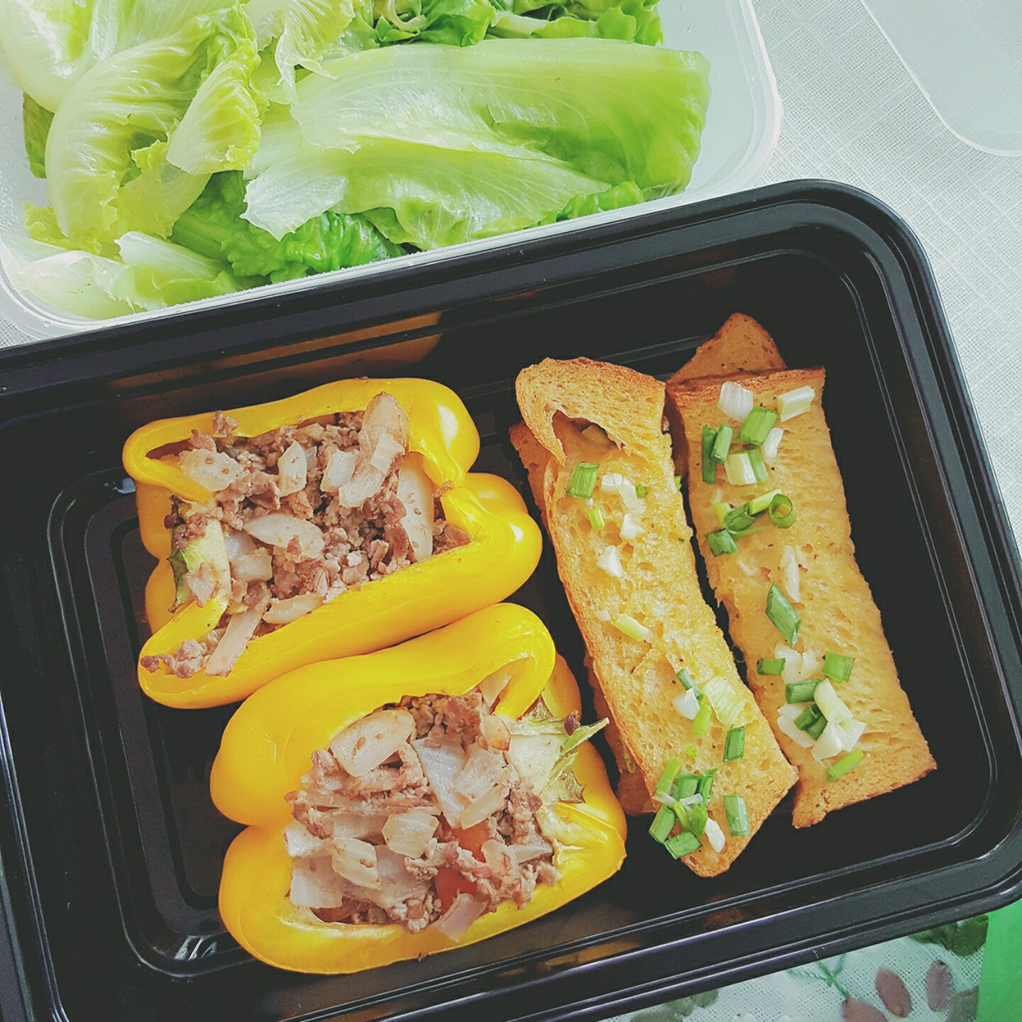 【健康三餐】番茄肉末焗彩椒
