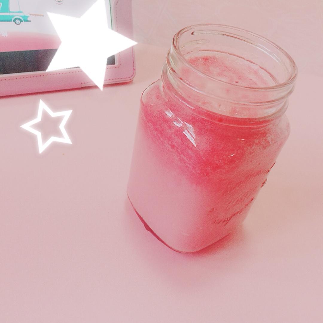 🍉颜值超高—渐变西瓜牛奶w的做法