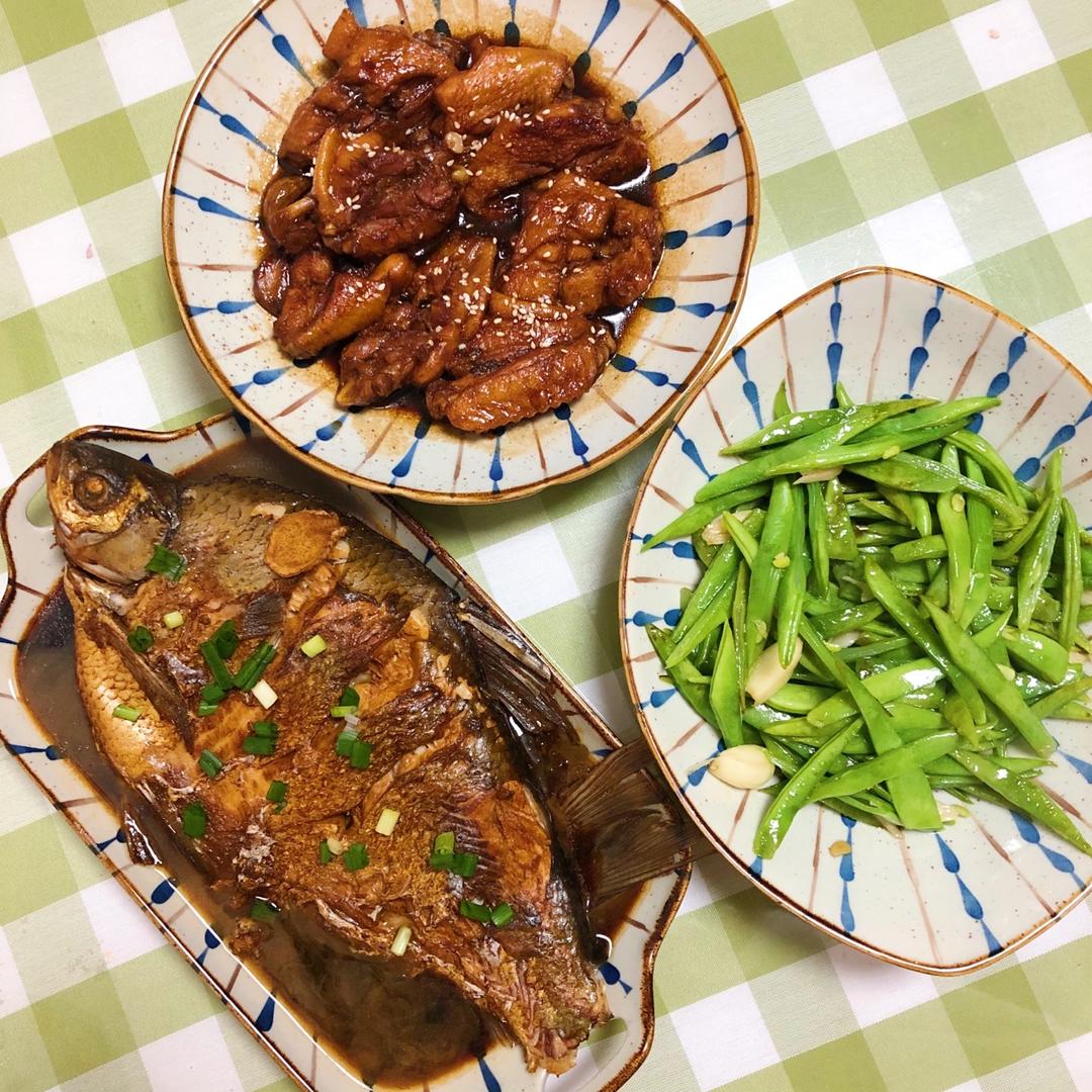 红烧鳊鱼