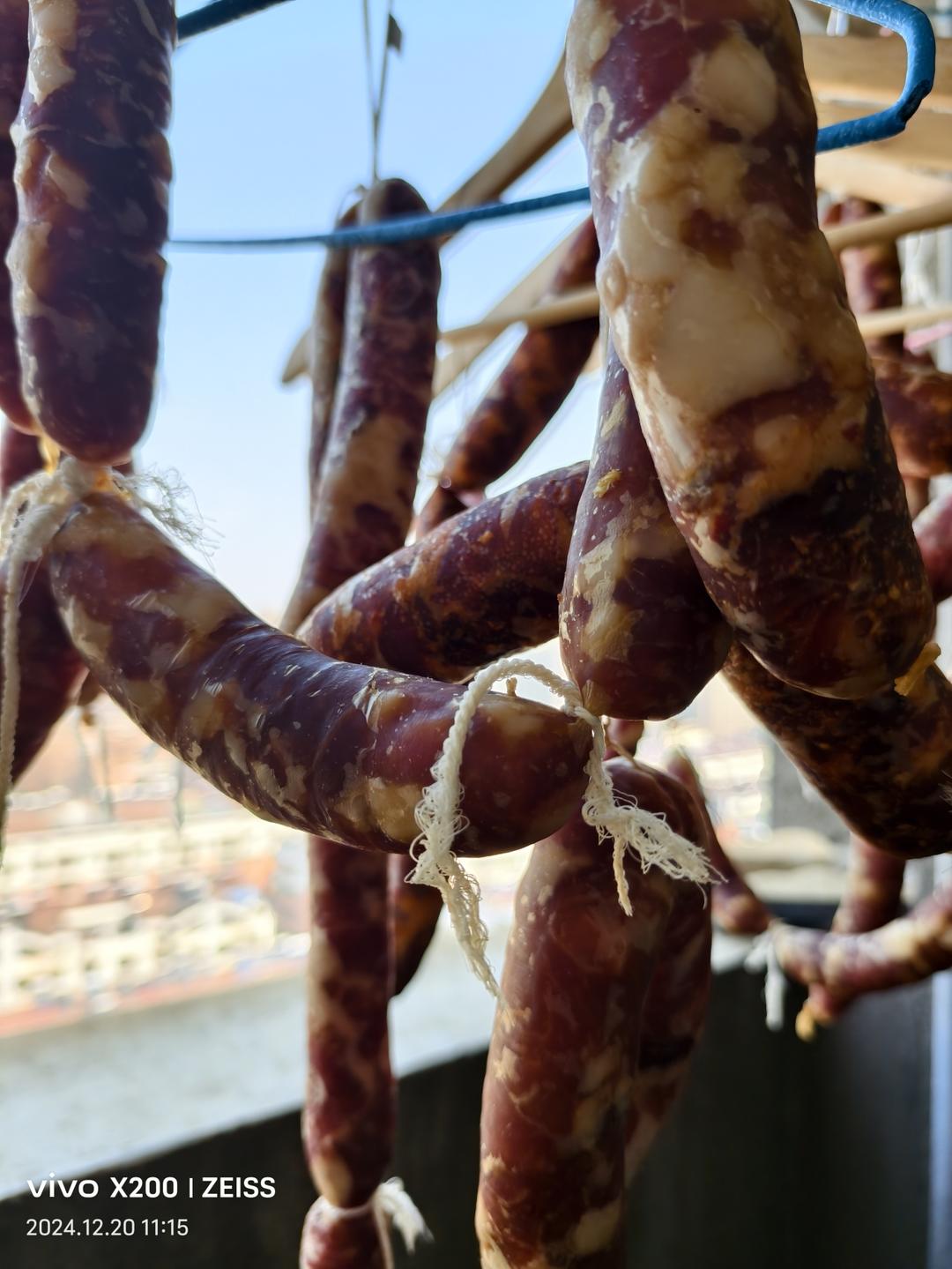 自制广味腊肠