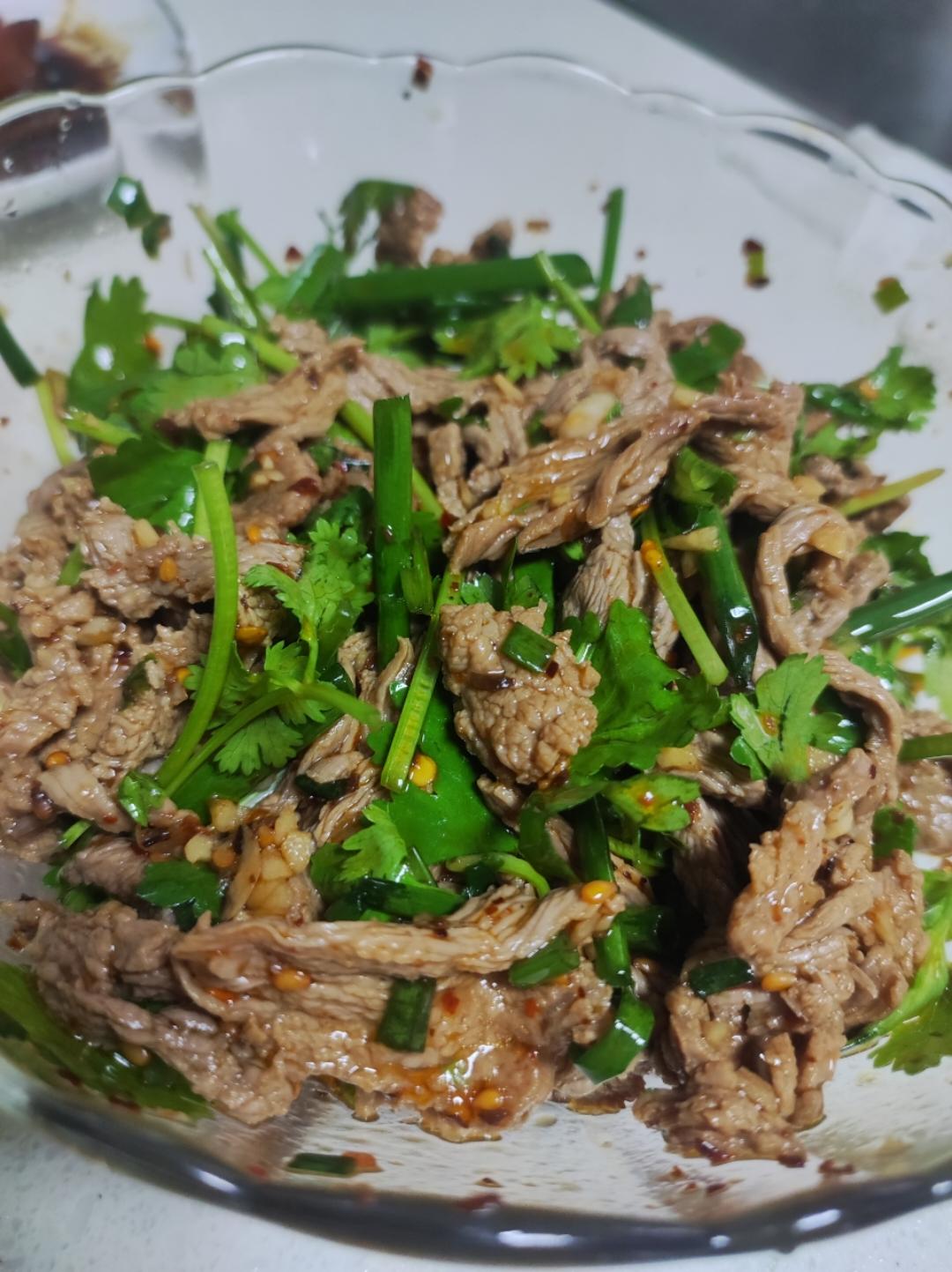 丈母娘吃了都夸的凉拌香菜牛肉