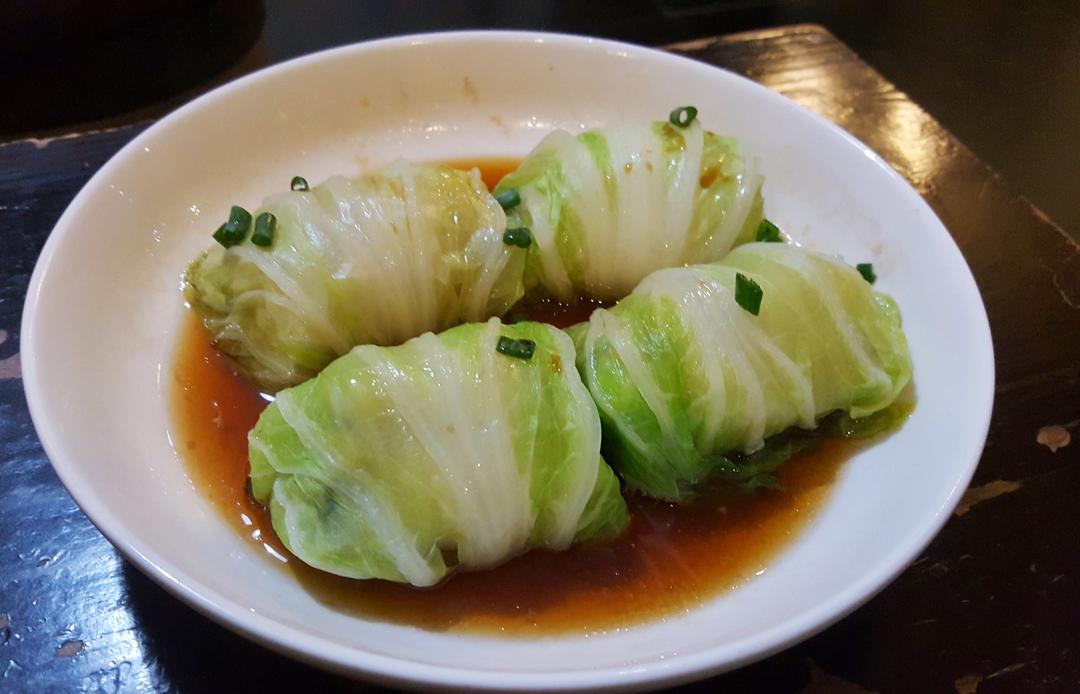 肉酿白菜卷