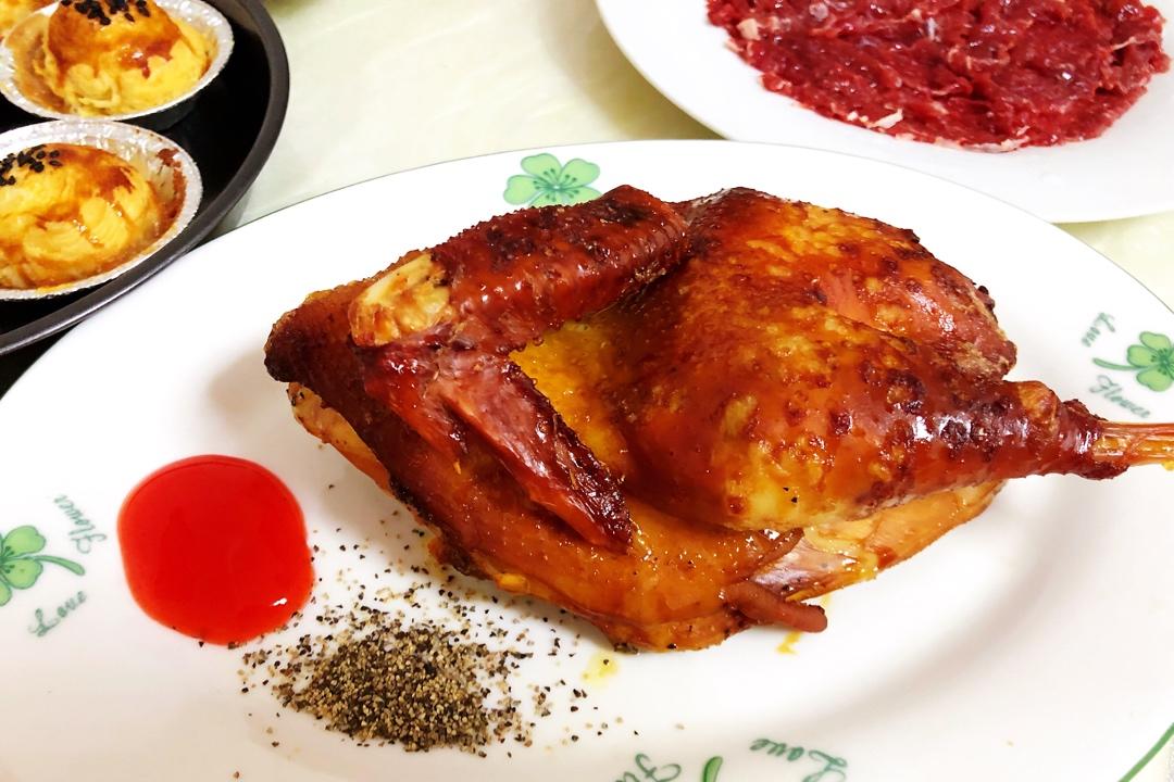 脆皮烤鸡