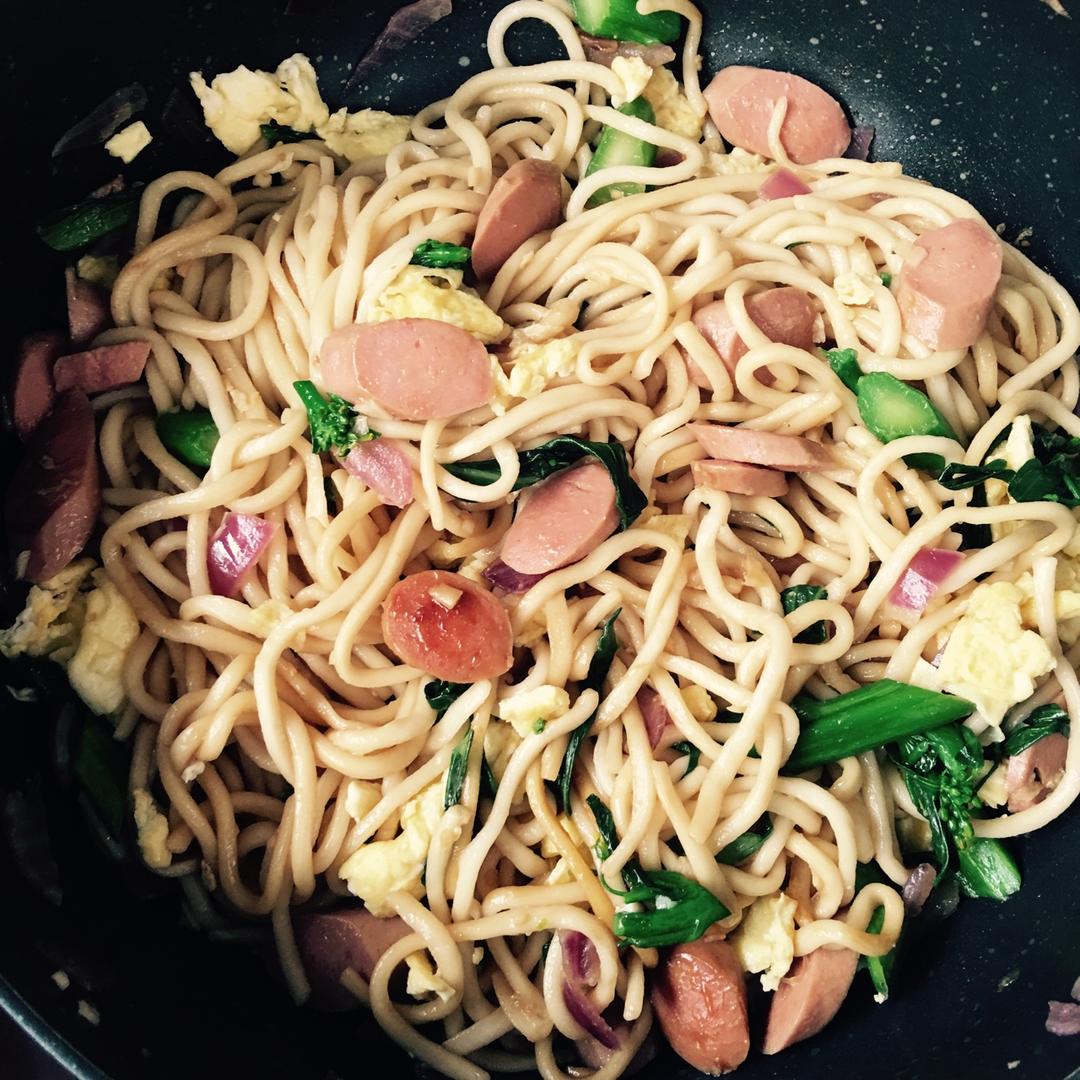 🍜最简单最好吃的家常炒面