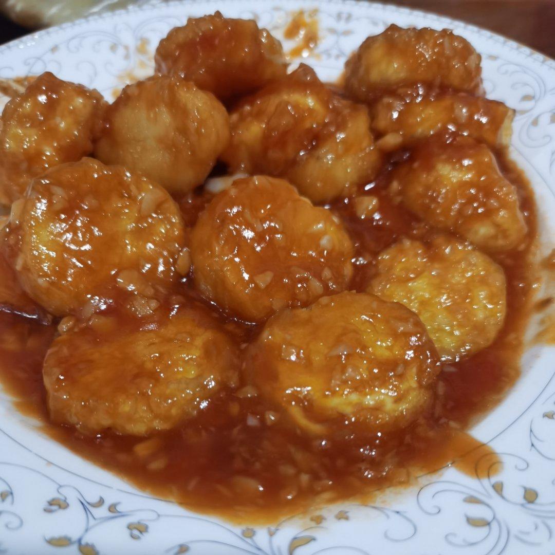 脆皮茄汁日本豆腐