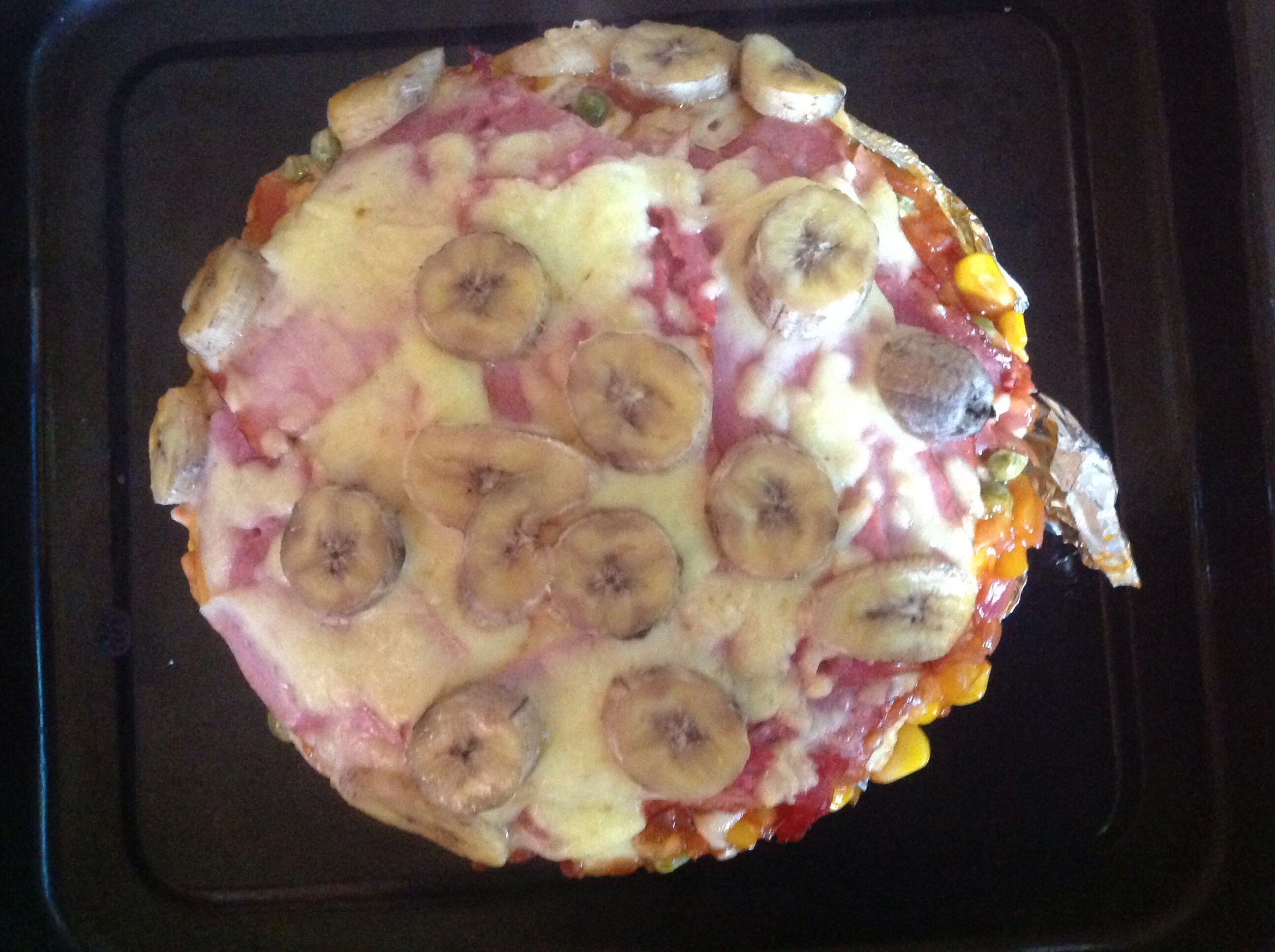 金枪鱼火腿pizza