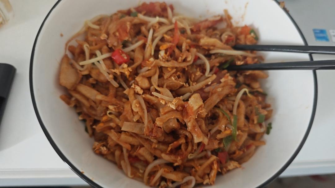 肉丝炒饼