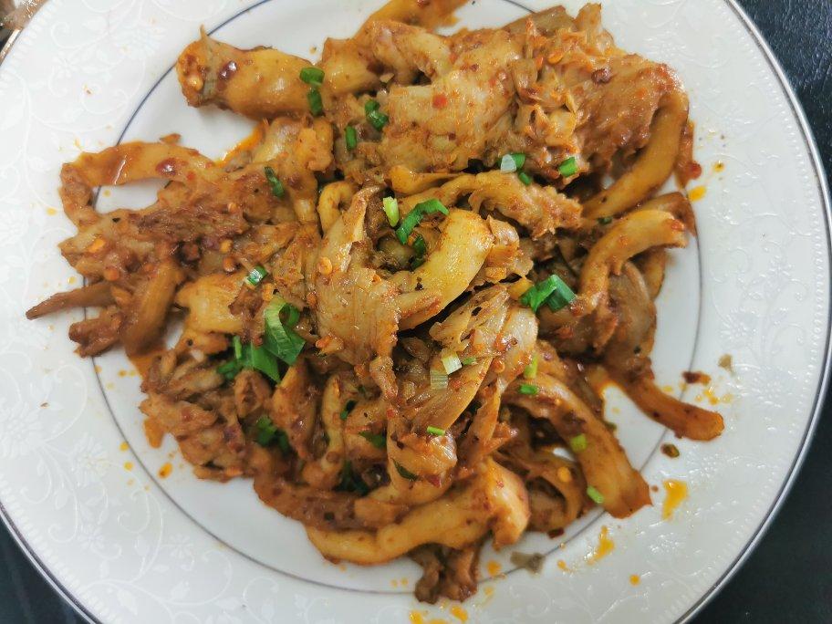 干煸孜然蘑菇 Dry fried Mushroom