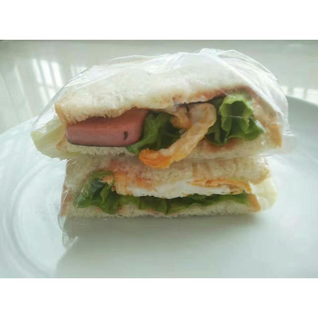 如何做超厚的沼三明治~详细tip！牛油果鸡蛋午餐肉三明治~