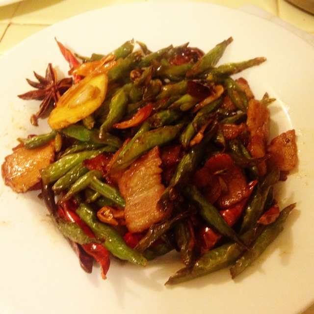 小炒四季豆