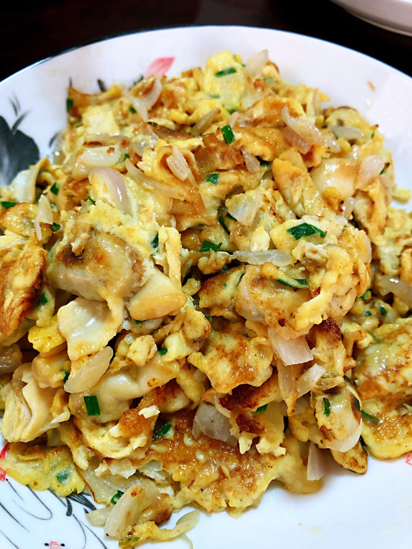 蛋包蛏蛏抱蛋海蛏炒鸡蛋