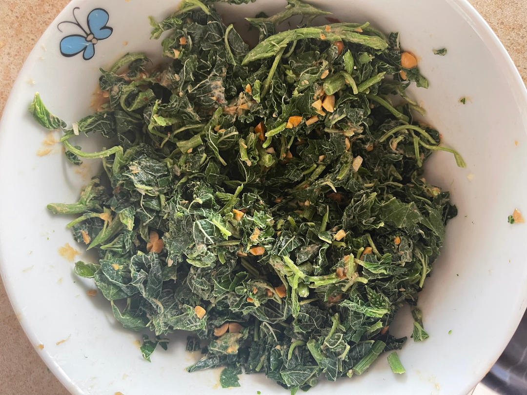 凉拌人荇菜（野苋菜）