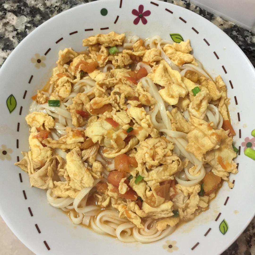 西红柿鸡蛋打卤面