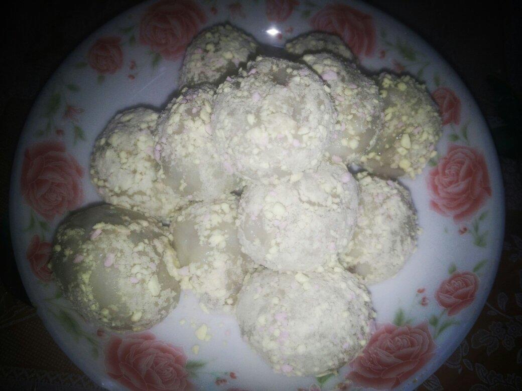 紫薯糯米饼