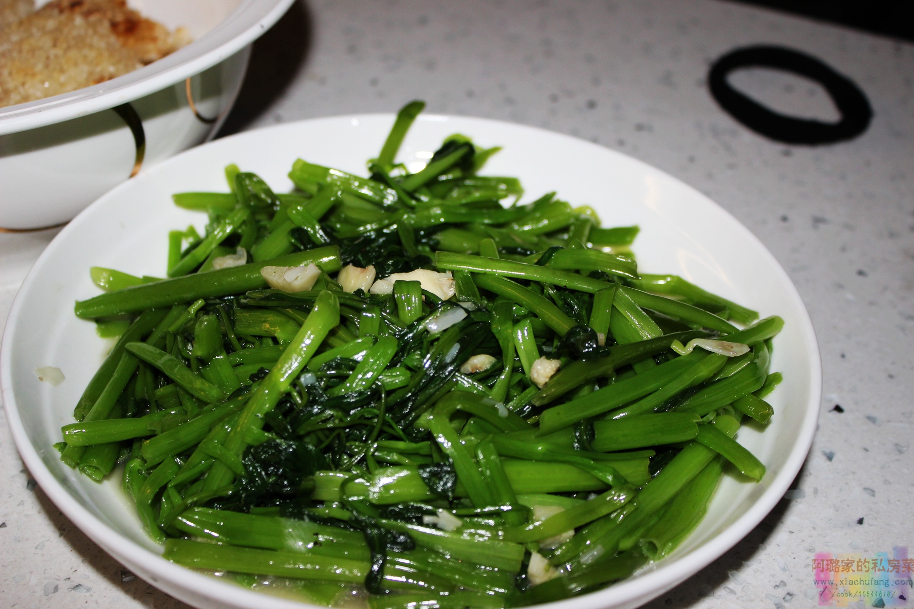 蒜蓉炒空心菜