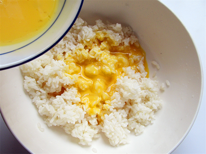 米饭早餐田园饼的做法 步骤6