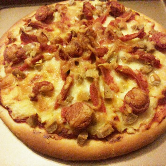 自制厚底披萨面饼