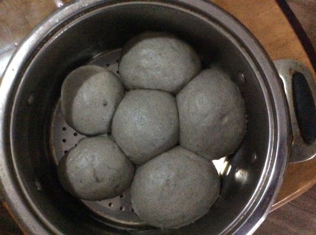 黑芝麻核桃馒头