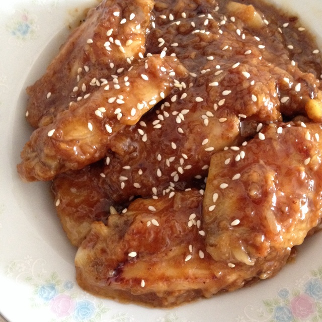 米酒鸡翅