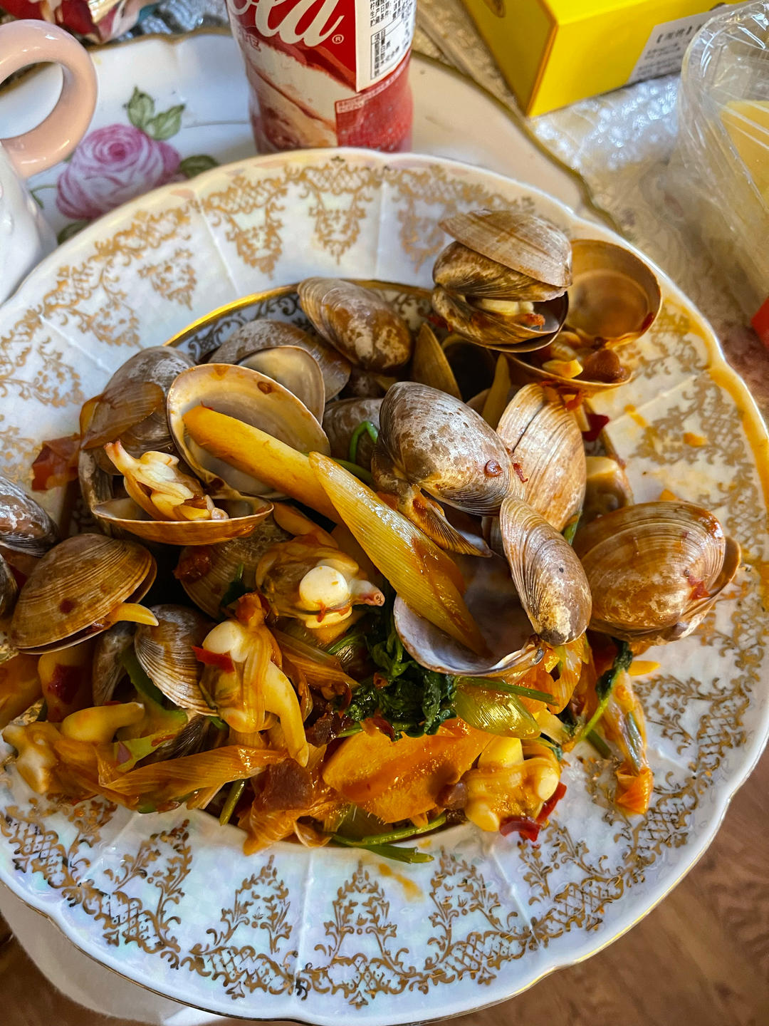 家常版——辣炒黄蚬子