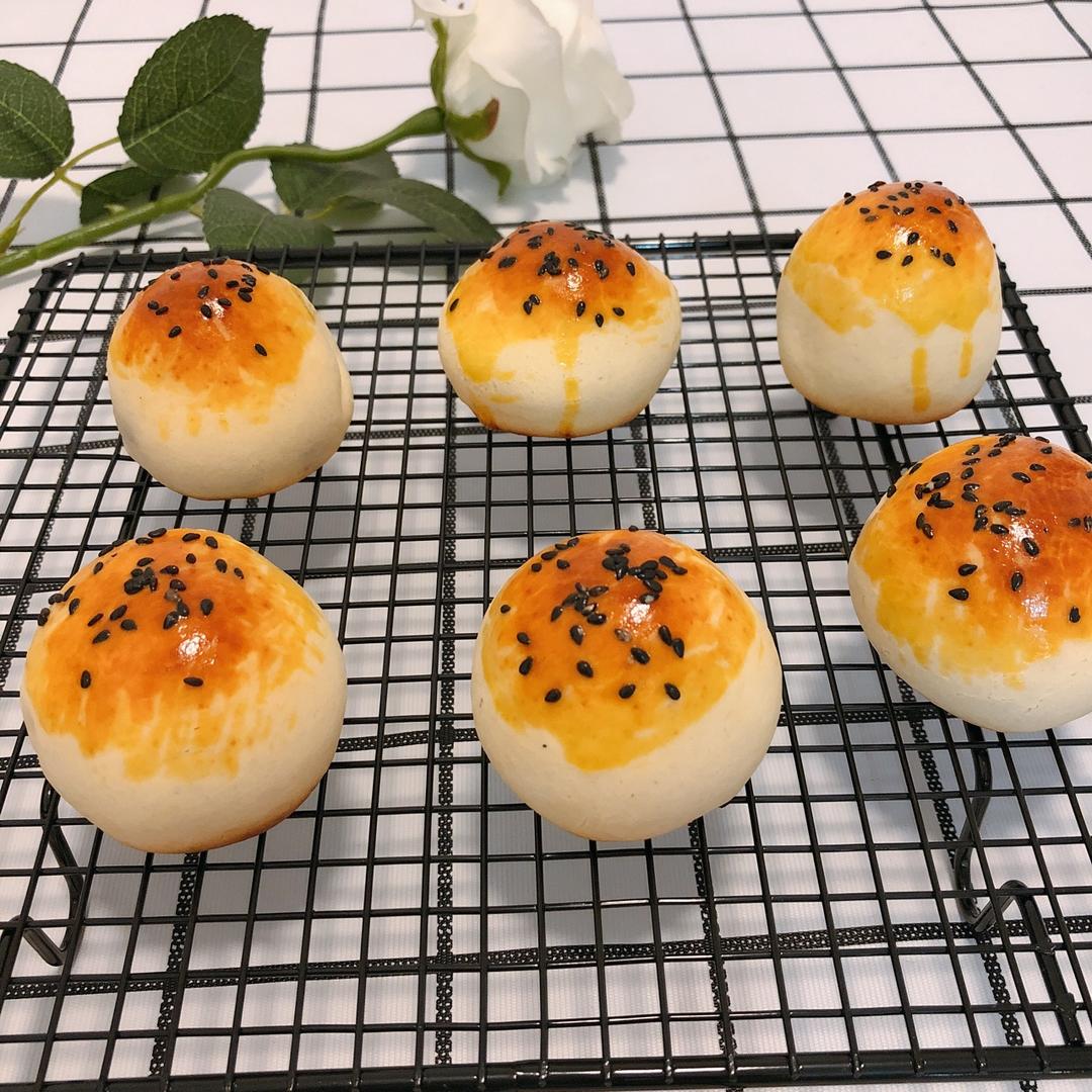 【炼乳蛋黄果子】无油 简单