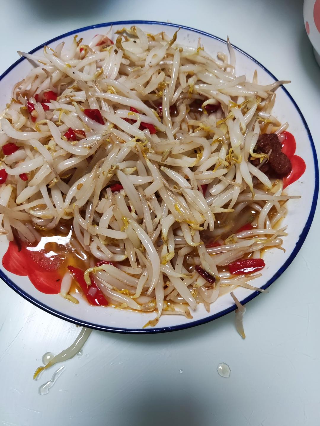 爆炒绿豆芽