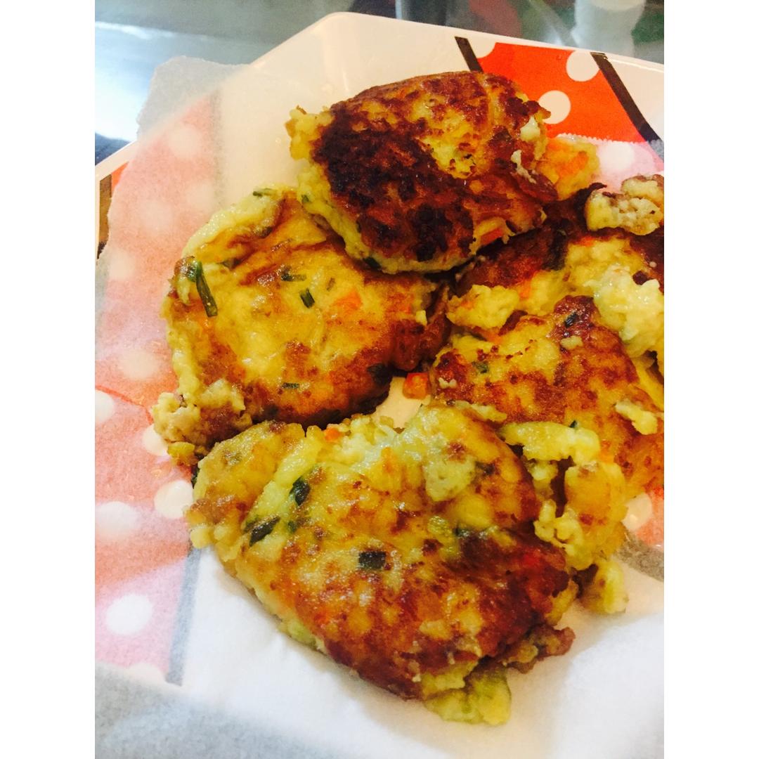 土豆火腿早餐饼