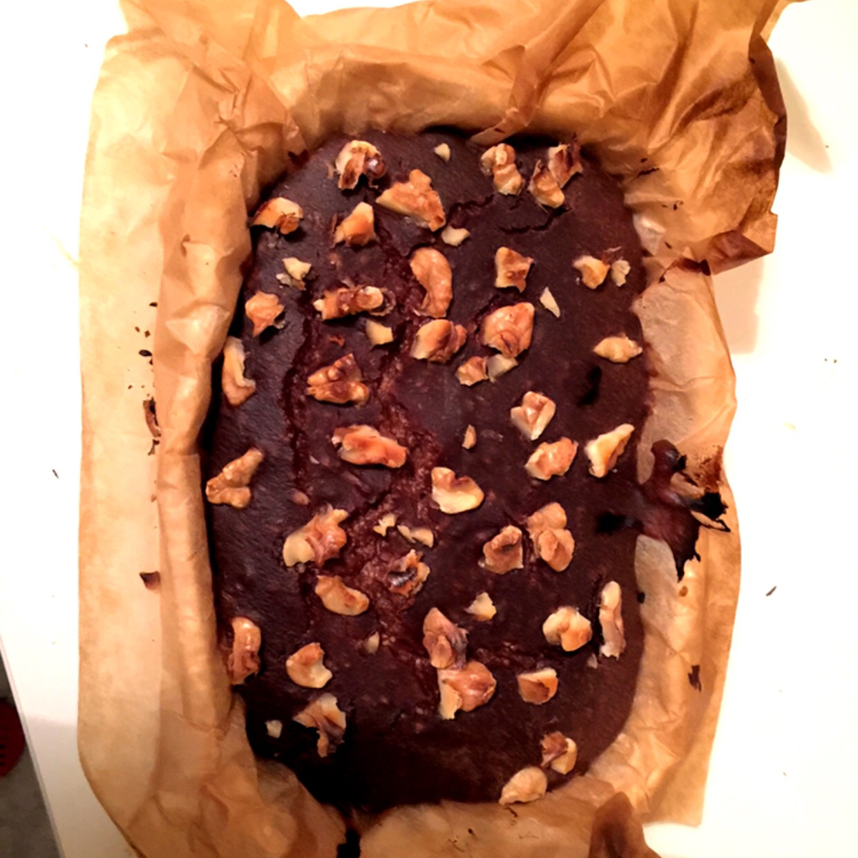 无油低卡浓厚豆腐布朗尼（全部热量只有一千卡☆）