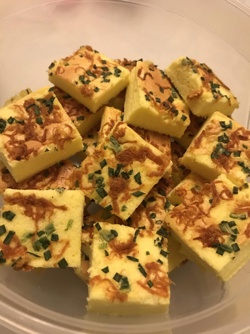 香葱肉松蛋糕