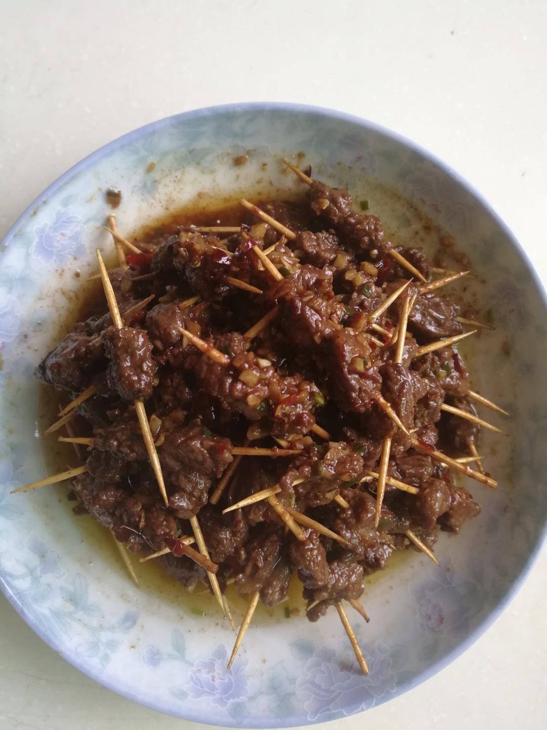 牙签牛肉 道地湖南味