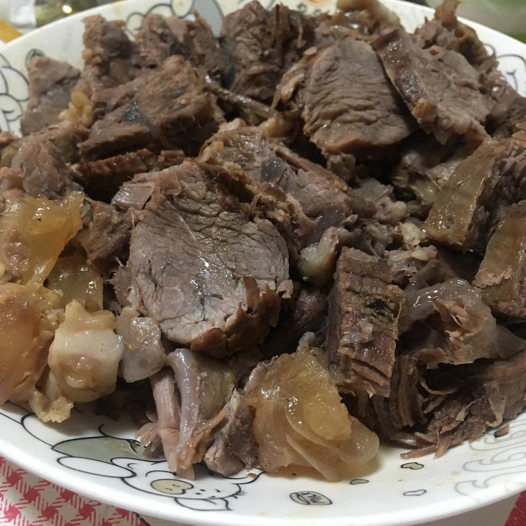 高压锅【酱牛肉】