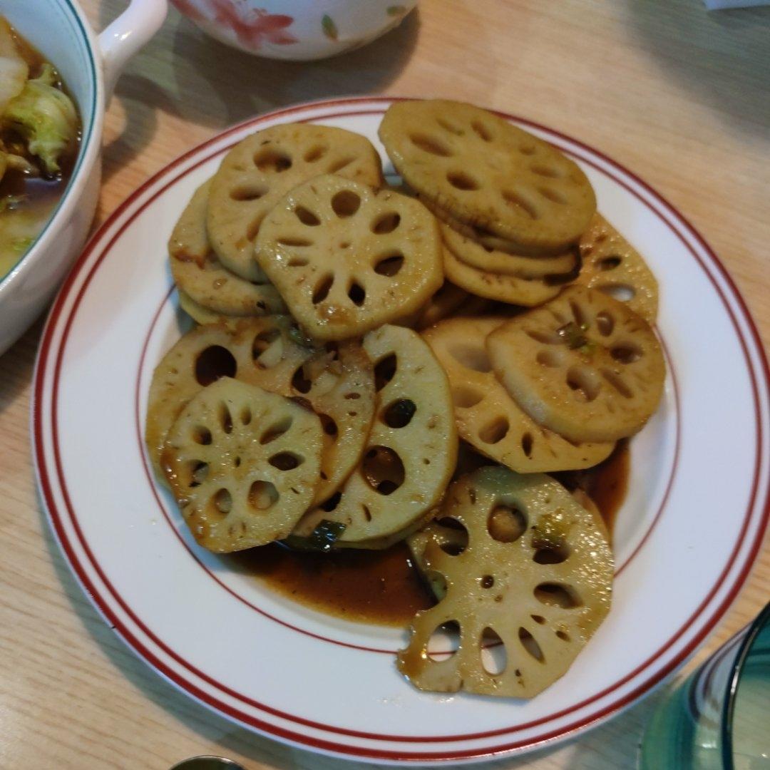 最简单味道惊艳的糖醋藕片