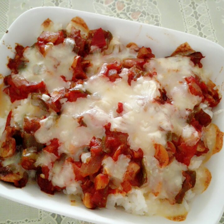 蕃茄肉酱奶酪焗饭
