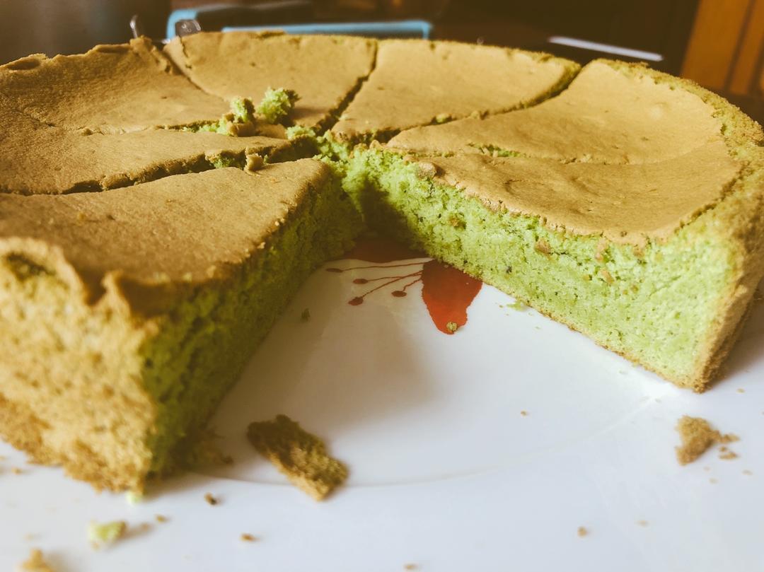 抹茶戚风蛋糕